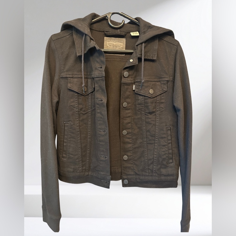 Levi's original Trucker jacket women’s size M black
